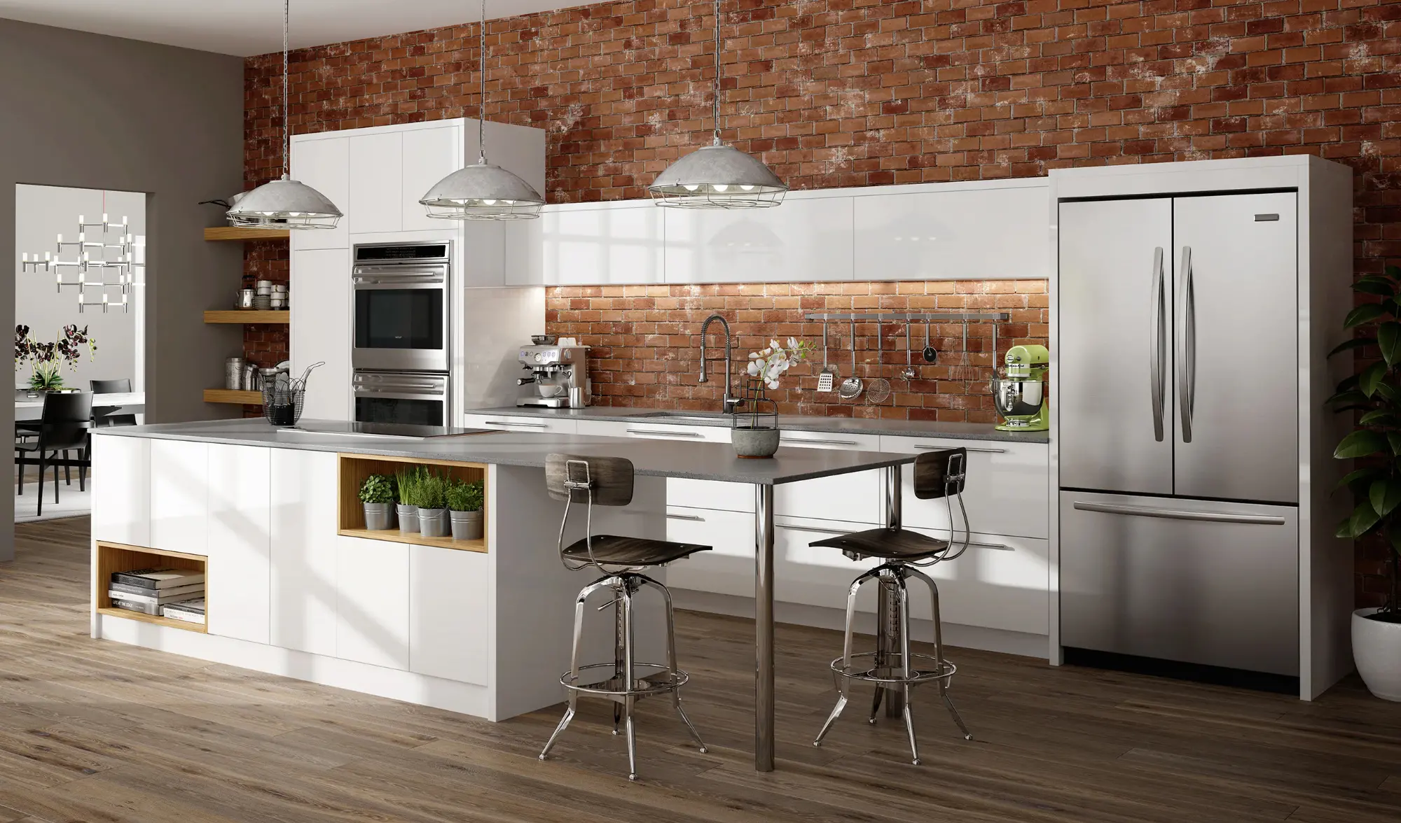 Bellmont-1600-PORTA Bianco Gloss